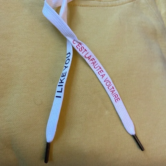 ZADIG & VOLTAIRE Georgy Band of Sisters Sweatshirt color: Sugar - Picture 10 of 10